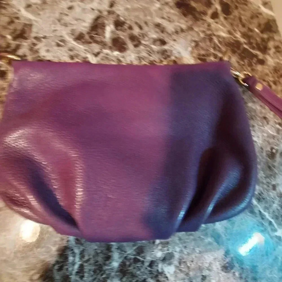 Marc  by Marc Jacobs | Purple Leather Percy Bag Bag with Antique gold hardware - Picture 8 of 16
